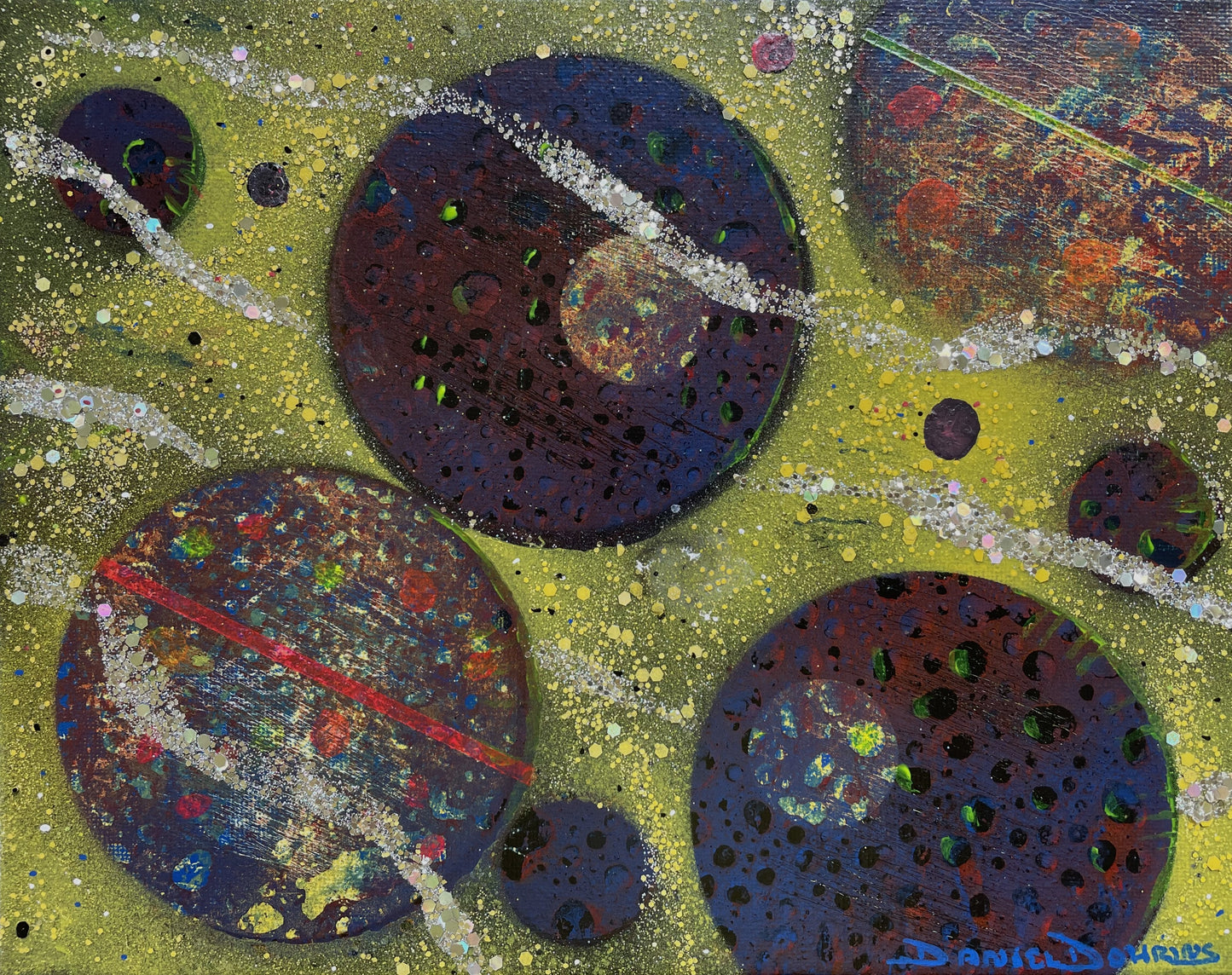 "OTHER WORLDS" 8" x 10"