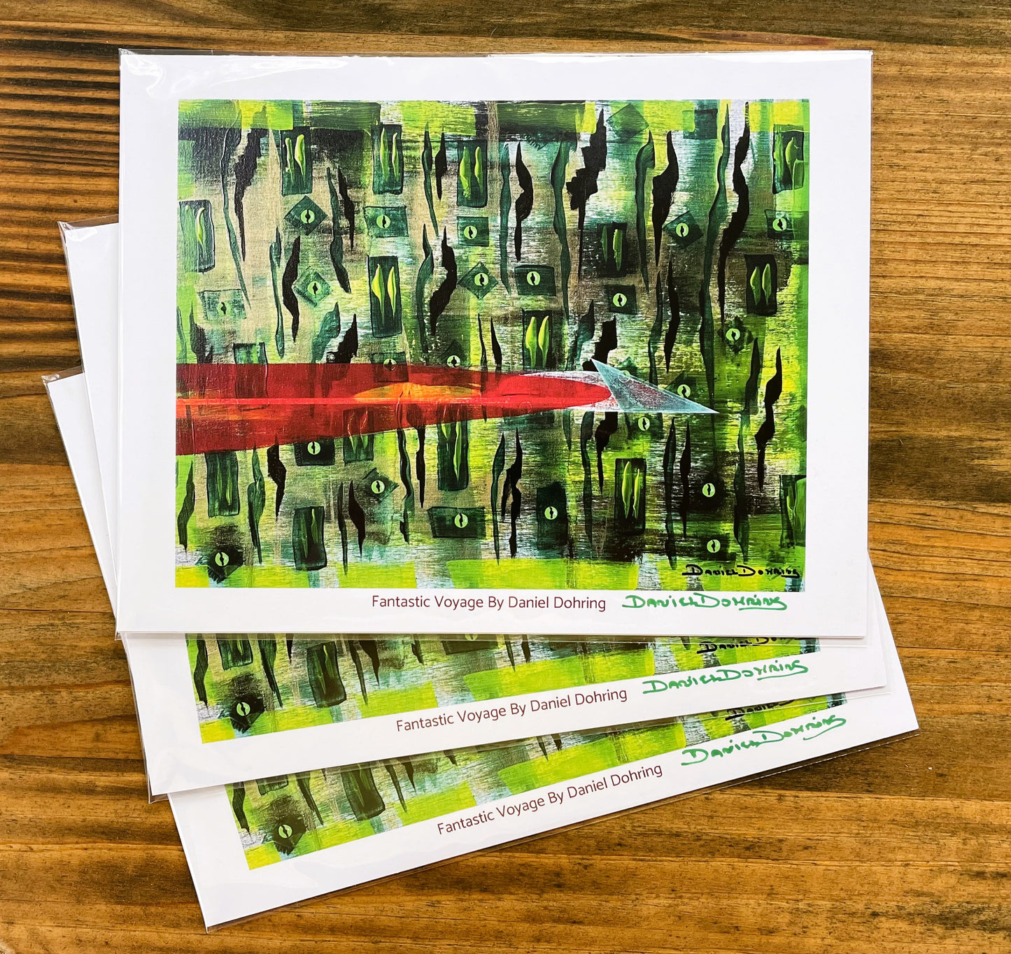 "Fantastic Voyage" Signed Mini Print