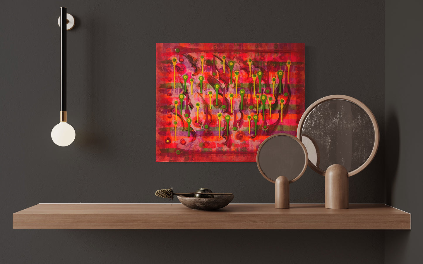 "PLATO'S CAVE" - 24" X 30"