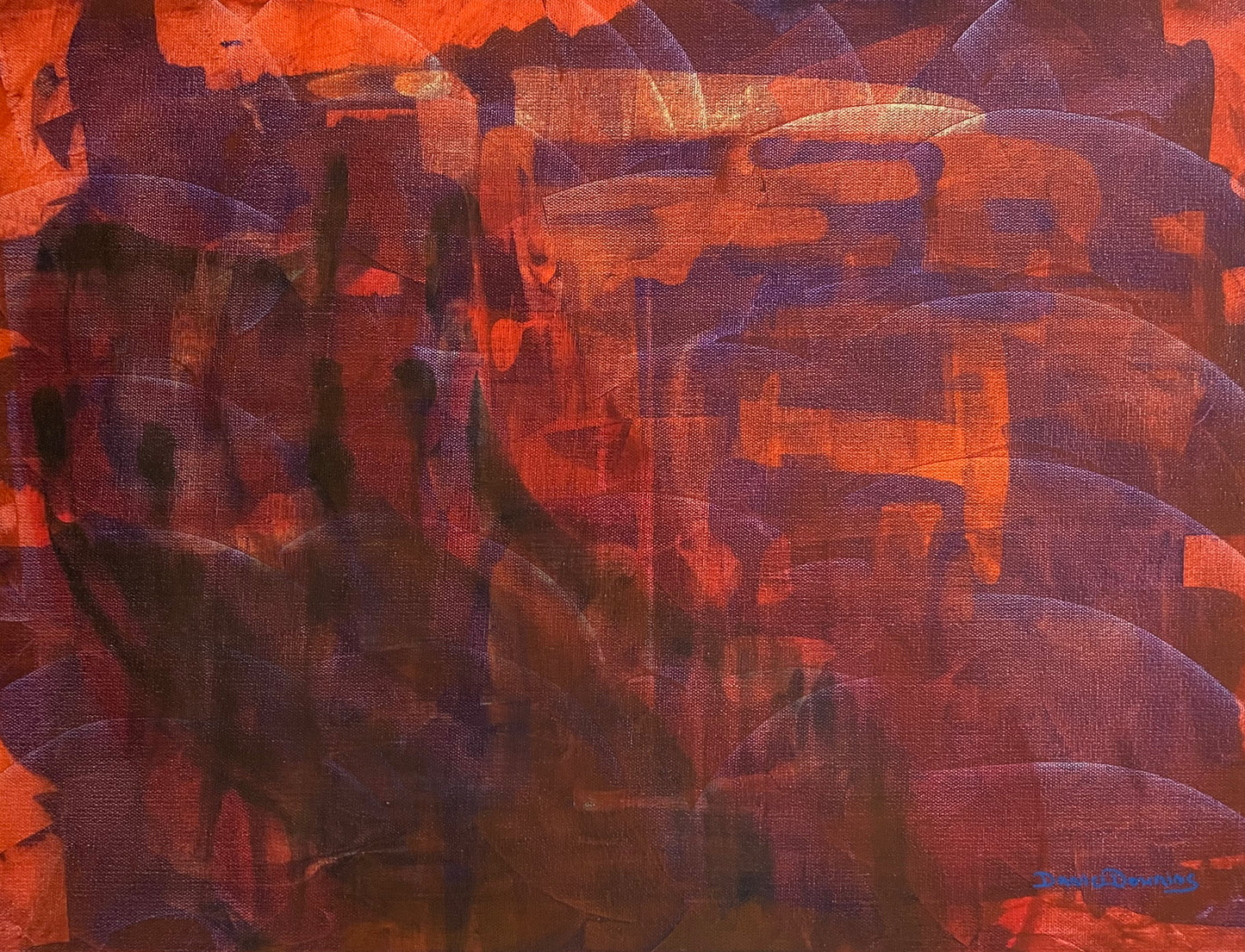 “ALIEN CITY SUNSET” - 18" x 24"