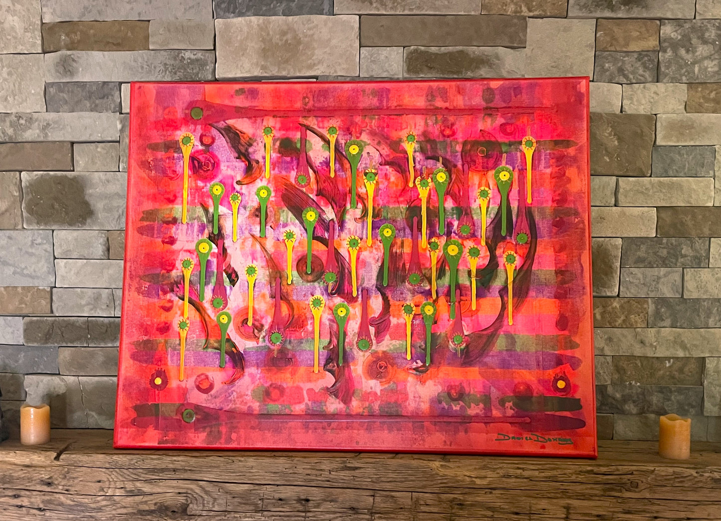 "PLATO'S CAVE" - 24" X 30"