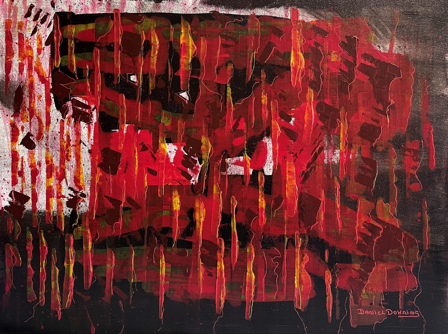 "DRAGON'S BREATH" - 18" X 24"
