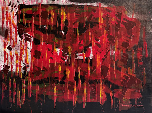"DRAGON'S BREATH" - 18" X 24"