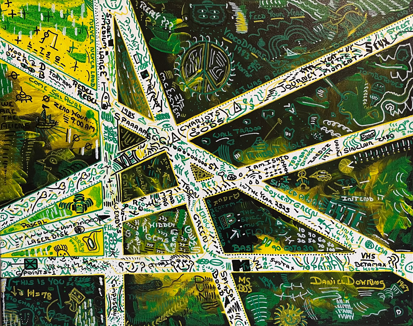 "FEED YOUR HEAD 042422" - 16" x 20"