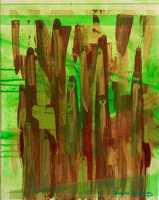 “GALACTIC COUNCIL” - 16" x 20"